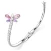 Ariana Grande X Swarovski Bangle Mixed Cuts, Dragonfly, Multicolored, Rhodium Plated Ariana Grande X Swarovski Bangle Mixed Cuts, Dragonfly, Multicolored, Rhodium Plated