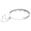 Ariana Grande X Swarovski Bracelet Crystal Pearl, Round Cut, White, Rhodium Plated Ariana Grande X Swarovski Bracelet Crystal Pearl, Round Cut, White, Rhodium Plated