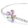 Ariana Grande X Swarovski Bracelet Mixed Cuts, Flower, Multicolored, Rhodium Plated Ariana Grande X Swarovski Bracelet Mixed Cuts, Flower, Multicolored, Rhodium Plated