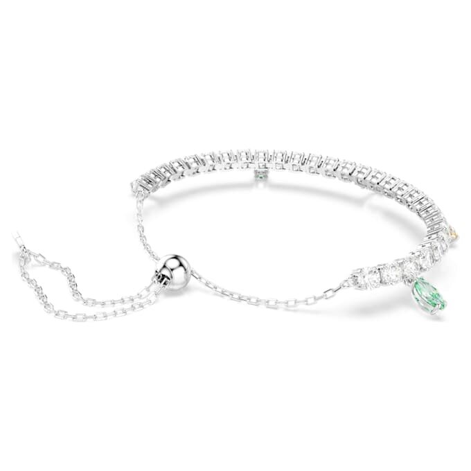 Ariana Grande X Swarovski Bracelet Mixed Cuts, Multicolored, Rhodium Plated Ariana Grande X Swarovski Bracelet Mixed Cuts, Multicolored, Rhodium Plated