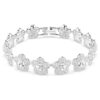 Ariana Grande X Swarovski Bracelet Round Cut, Flower, White, Rhodium Plated Ariana Grande X Swarovski Bracelet Round Cut, Flower, White, Rhodium Plated