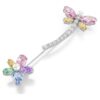 Ariana Grande X Swarovski Brooch Mixed Cuts, Dragonfly, Multicolored, Rhodium Plated Ariana Grande X Swarovski Brooch Mixed Cuts, Dragonfly, Multicolored, Rhodium Plated