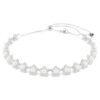 Ariana Grande X Swarovski Choker Crystal Pearl, Round Cut, White, Rhodium Plated Ariana Grande X Swarovski Choker Crystal Pearl, Round Cut, White, Rhodium Plated