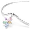 Ariana Grande X Swarovski Choker Mixed Cuts, Flower, Multicolored, Rhodium Plated Ariana Grande X Swarovski Choker Mixed Cuts, Flower, Multicolored, Rhodium Plated