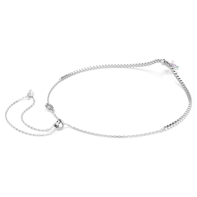 Ariana Grande X Swarovski Choker Mixed Cuts, Flower, Multicolored, Rhodium Plated Ariana Grande X Swarovski Choker Mixed Cuts, Flower, Multicolored, Rhodium Plated
