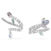 Ariana Grande X Swarovski Ear Cuffs Mixed Cuts, Multicolored, Rhodium Plated Ariana Grande X Swarovski Ear Cuffs Mixed Cuts, Multicolored, Rhodium Plated