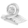 Ariana Grande X Swarovski Hair Clip Baguette Cut, White, Rhodium Plated Ariana Grande X Swarovski Hair Clip Baguette Cut, White, Rhodium Plated
