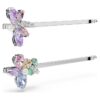 Ariana Grande X Swarovski Hair Pin Mixed Cuts, Dragonfly, Flower, Multicolored, Rhodium Plated Ariana Grande X Swarovski Hair Pin Mixed Cuts, Dragonfly, Flower, Multicolored, Rhodium Plated