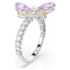 Ariana Grande X Swarovski Motif Ring Mixed Cuts, Dragonfly, Multicolored, Rhodium Plated Ariana Grande X Swarovski Motif Ring Mixed Cuts, Dragonfly, Multicolored, Rhodium Plated