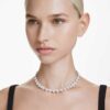 Ariana Grande X Swarovski Necklace Mixed Cuts, Heart, White, Rhodium Plated Ariana Grande X Swarovski Necklace Mixed Cuts, Heart, White, Rhodium Plated