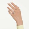 Ariana Grande X Swarovski Open Ring Mixed Cuts, Multicolored, Rhodium Plated Ariana Grande X Swarovski Open Ring Mixed Cuts, Multicolored, Rhodium Plated