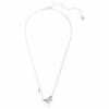 Ariana Grande X Swarovski Pendant Mixed Cuts, Dragonfly, Multicolored, Rhodium Plated Ariana Grande X Swarovski Pendant Mixed Cuts, Dragonfly, Multicolored, Rhodium Plated