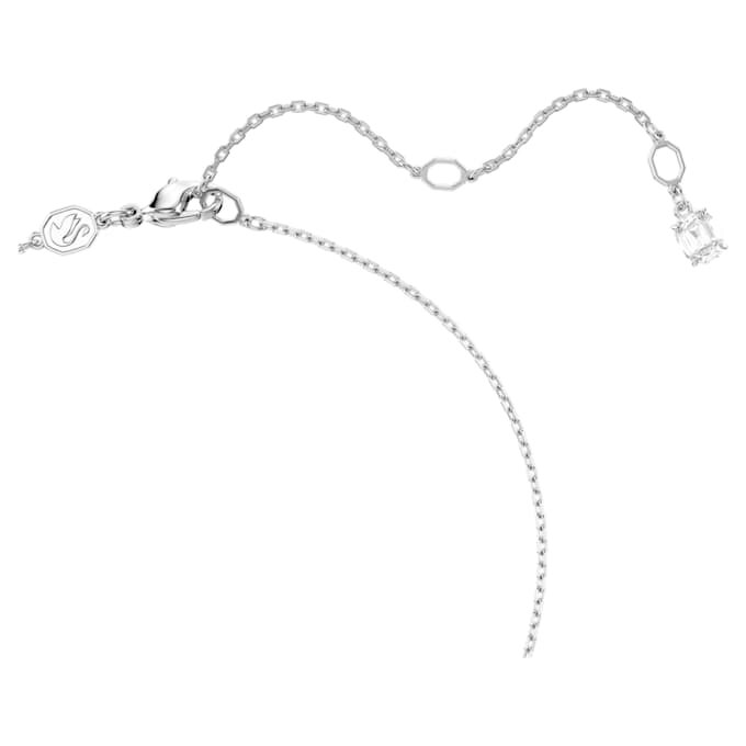 Ariana Grande X Swarovski Pendant Mixed Cuts, Heart, White, Rhodium Plated Ariana Grande X Swarovski Pendant Mixed Cuts, Heart, White, Rhodium Plated