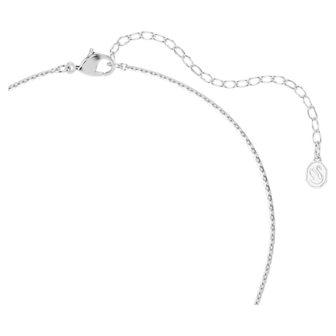 Ariana Grande X Swarovski Set Crystal Pearl, Round Cut, Flower, White, Rhodium Plated Ariana Grande X Swarovski Set Crystal Pearl, Round Cut, Flower, White, Rhodium Plated