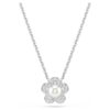 Ariana Grande X Swarovski Set Crystal Pearl, Round Cut, Flower, White, Rhodium Plated Ariana Grande X Swarovski Set Crystal Pearl, Round Cut, Flower, White, Rhodium Plated