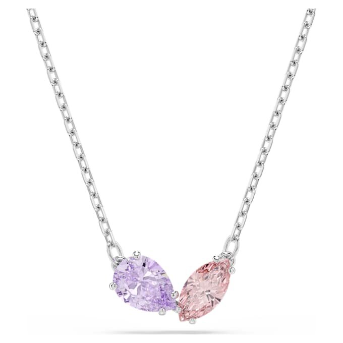Ariana Grande X Swarovski Set Mixed Cuts, Multicolored, Rhodium Plated Ariana Grande X Swarovski Set Mixed Cuts, Multicolored, Rhodium Plated