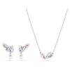 Ariana Grande X Swarovski Set Mixed Cuts, Multicolored, Rhodium Plated Ariana Grande X Swarovski Set Mixed Cuts, Multicolored, Rhodium Plated