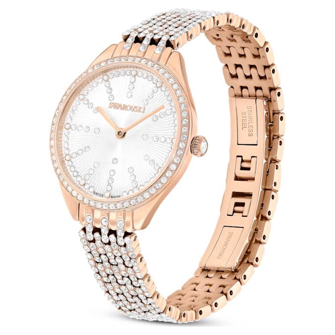 Attract Watch Swiss Made, Metal Bracelet, Rose Gold Tone, Rose Gold-Tone Finish Attract Watch Swiss Made, Metal Bracelet, Rose Gold Tone, Rose Gold-Tone Finish