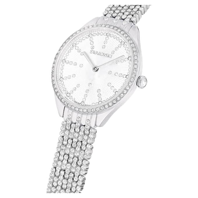 Attract Watch Swiss Made, Metal Bracelet, Silver Tone, Stainless Steel Attract Watch Swiss Made, Metal Bracelet, Silver Tone, Stainless Steel
