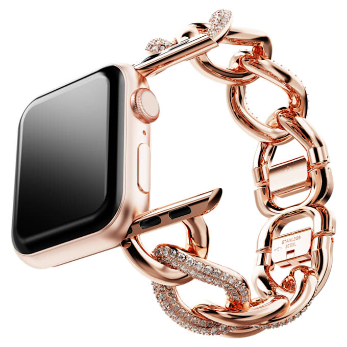 Chain Strap for Apple Watch® 40Mm & 41Mm, Rose Gold Tone, Rose Gold-Tone Finish Chain Strap for Apple Watch® 40Mm & 41Mm, Rose Gold Tone, Rose Gold-Tone Finish