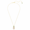 Chroma Pendant Cushion Cut, Multicolored, Gold-Tone Plated Chroma Pendant Cushion Cut, Multicolored, Gold-Tone Plated
