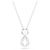 Chroma Pendant Mixed Cuts, Multicolored, Rhodium Plated