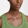 Chroma Pendant Pear Cut, Green, Gold-Tone Plated Chroma Pendant Pear Cut, Green, Gold-Tone Plated