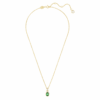 Chroma Pendant Pear Cut, Green, Gold-Tone Plated Chroma Pendant Pear Cut, Green, Gold-Tone Plated