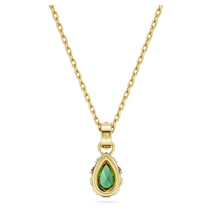 Chroma Pendant Pear Cut, Green, Gold-Tone Plated Chroma Pendant Pear Cut, Green, Gold-Tone Plated