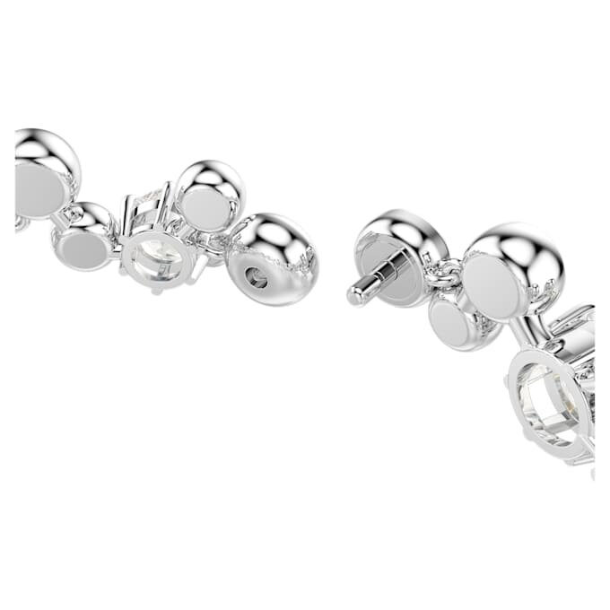 Constella Bracelet Mixed Cuts, White, Rhodium Plated Constella Bracelet Mixed Cuts, White, Rhodium Plated