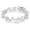 Constella Bracelet Mixed Cuts, White, Rhodium Plated Constella Bracelet Mixed Cuts, White, Rhodium Plated