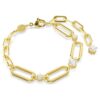 Constella Bracelet White, Gold-Tone Plated Constella Bracelet White, Gold-Tone Plated