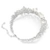 Constella Choker Crystal Pearl, Round Cut, White, Rhodium Plated Constella Choker Crystal Pearl, Round Cut, White, Rhodium Plated