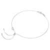 Constella Necklace Crystal Pearl, Round Cuts, White, Rhodium Plated Constella Necklace Crystal Pearl, Round Cuts, White, Rhodium Plated