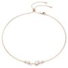 Constella Necklace Crystal Pearl, Round Cuts, White, Rose Gold-Tone Plated Constella Necklace Crystal Pearl, Round Cuts, White, Rose Gold-Tone Plated