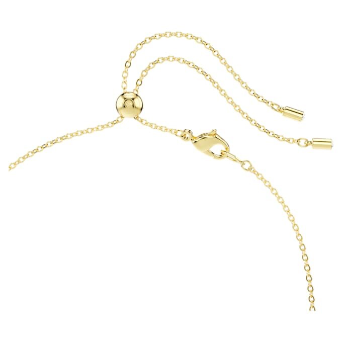 Constella Necklace Mixed Cuts, Green, Gold-Tone Plated Constella Necklace Mixed Cuts, Green, Gold-Tone Plated