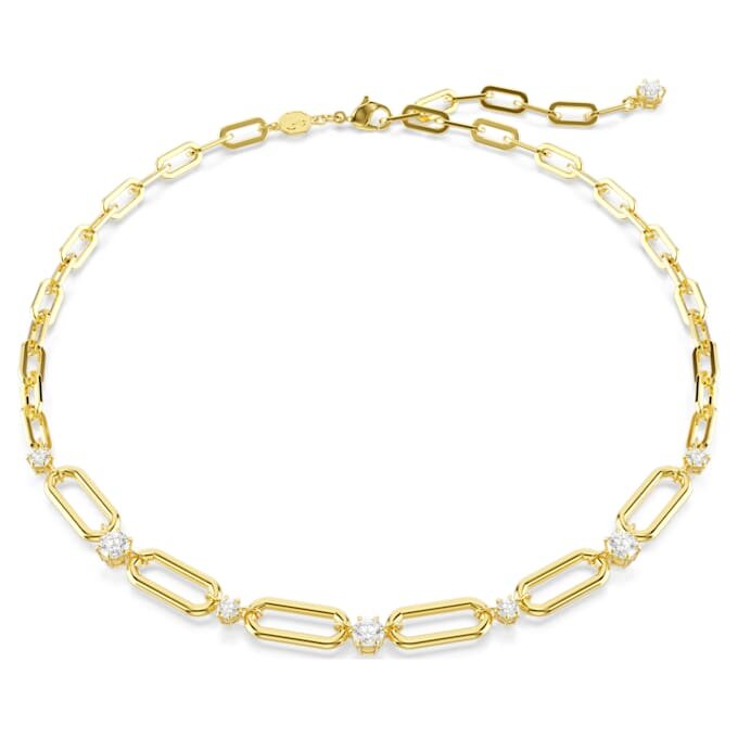 Constella Necklace White, Gold-Tone Plated Constella Necklace White, Gold-Tone Plated