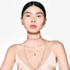 Constella Necklace White, Gold-Tone Plated Constella Necklace White, Gold-Tone Plated