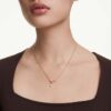 Constella Pendant Crystal Pearl, Round Cut, White, Rose Gold-Tone Plated Constella Pendant Crystal Pearl, Round Cut, White, Rose Gold-Tone Plated