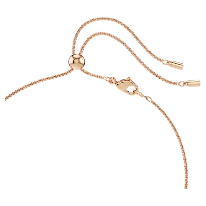 Constella Pendant Crystal Pearl, Round Cut, White, Rose Gold-Tone Plated Constella Pendant Crystal Pearl, Round Cut, White, Rose Gold-Tone Plated