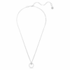 Constella Pendant Pavé, Round Cut, White, Rhodium Plated Constella Pendant Pavé, Round Cut, White, Rhodium Plated
