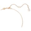 Constella Pendant Pavé, Round Cut, White, Rose Gold-Tone Plated Constella Pendant Pavé, Round Cut, White, Rose Gold-Tone Plated