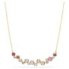 Constella Set Mixed Cuts, Multicolored, Gold-Tone Plated Constella Set Mixed Cuts, Multicolored, Gold-Tone Plated