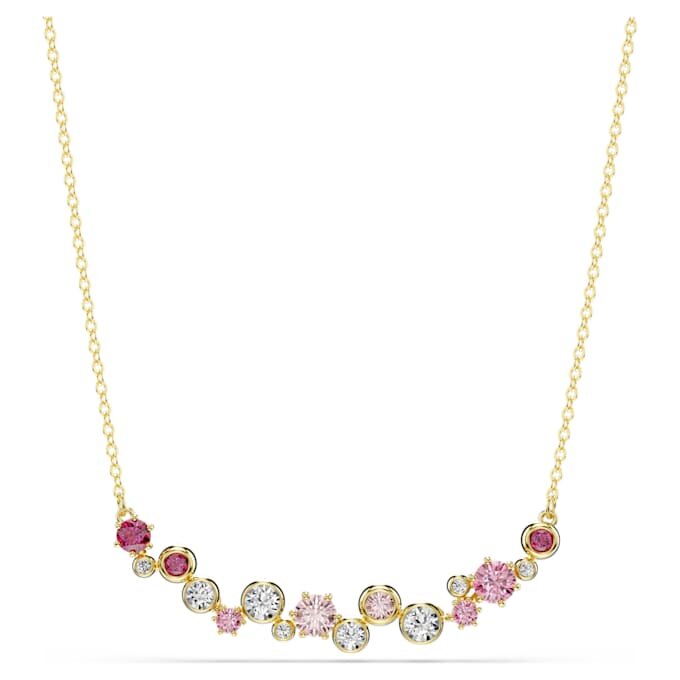 Constella Set Mixed Cuts, Multicolored, Gold-Tone Plated Constella Set Mixed Cuts, Multicolored, Gold-Tone Plated