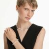 Constella Set Mixed Cuts, White, Rhodium Plated Constella Set Mixed Cuts, White, Rhodium Plated