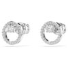 Constella Stud Earrings Round Cut, White, Rhodium Plated Constella Stud Earrings Round Cut, White, Rhodium Plated