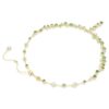 Constella Y Necklace Mixed Cuts, Green, Gold-Tone Plated Constella Y Necklace Mixed Cuts, Green, Gold-Tone Plated