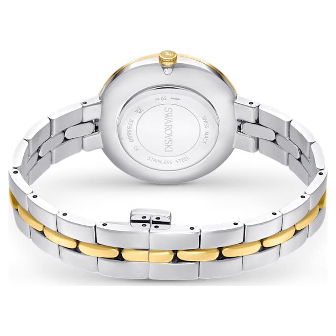Cosmopolitan Watch Swiss Made, Metal Bracelet, Silver Tone, Mixed Metal Finish Cosmopolitan Watch Swiss Made, Metal Bracelet, Silver Tone, Mixed Metal Finish