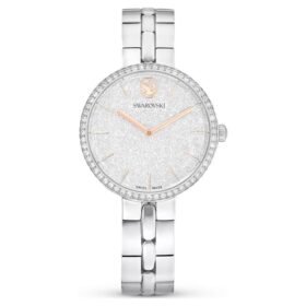 Cosmopolitan Watch Swiss Made, Metal Bracelet, Silver Tone, Stainless Steel