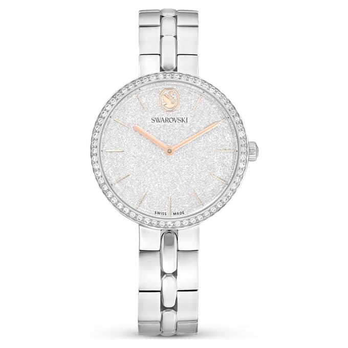 Cosmopolitan Watch Swiss Made, Metal Bracelet, Silver Tone, Stainless Steel Cosmopolitan Watch Swiss Made, Metal Bracelet, Silver Tone, Stainless Steel